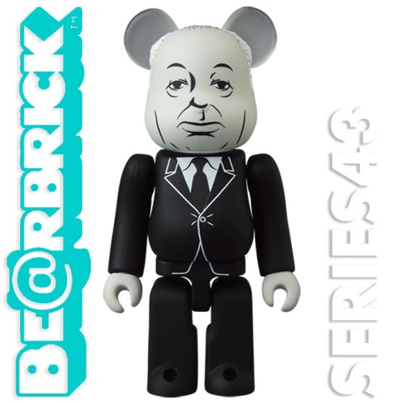 Medicom Be@rbrick 100% Series 43 Horror Alfred Hitchcock - Picture 2 of 4